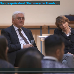 DialogP mit Bundespräsident Steinmeier in Hamburg