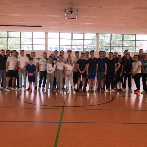 Schultrainung AOK-Handball4School